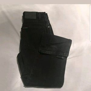 Womens Harley Davidson Black Jean Size 8